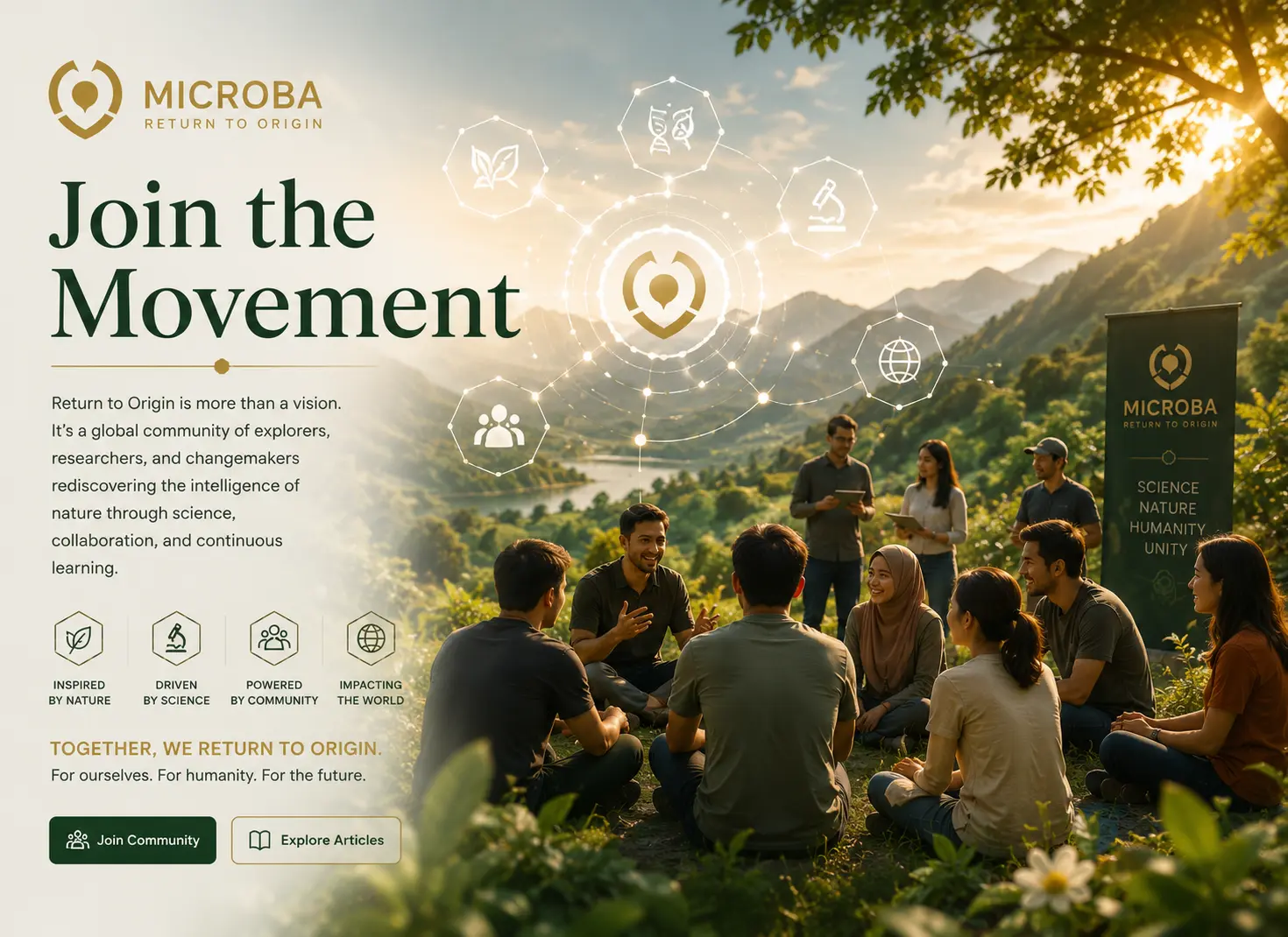 MICROBA community gathering