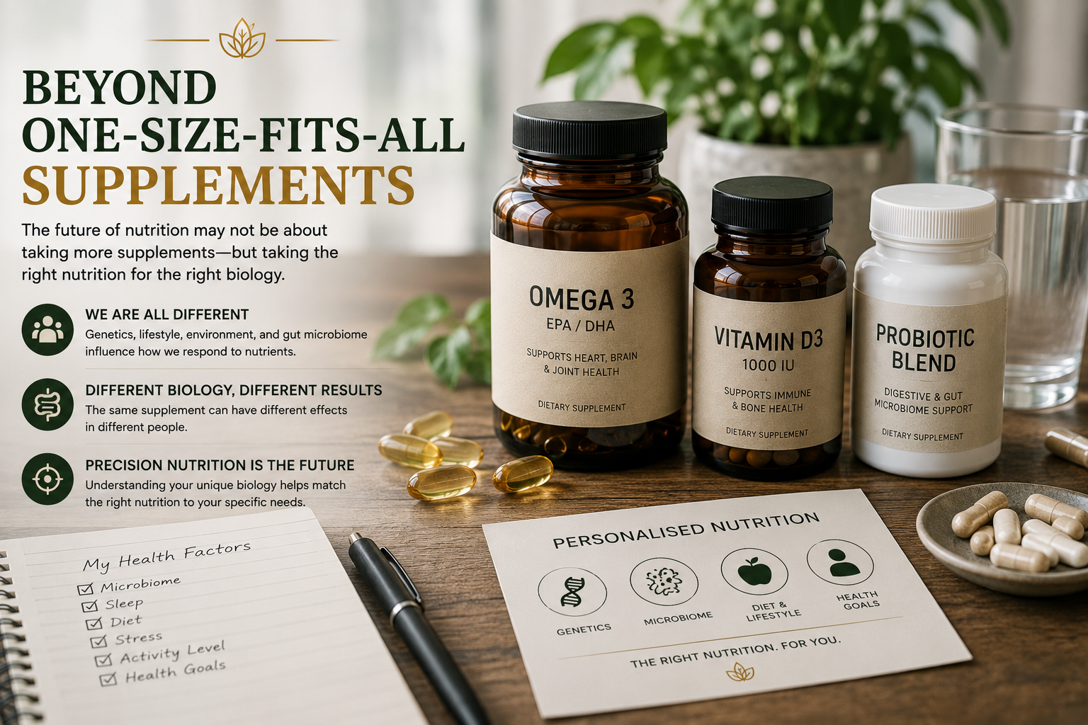 Beyond One-Size-Fits-All Supplements
