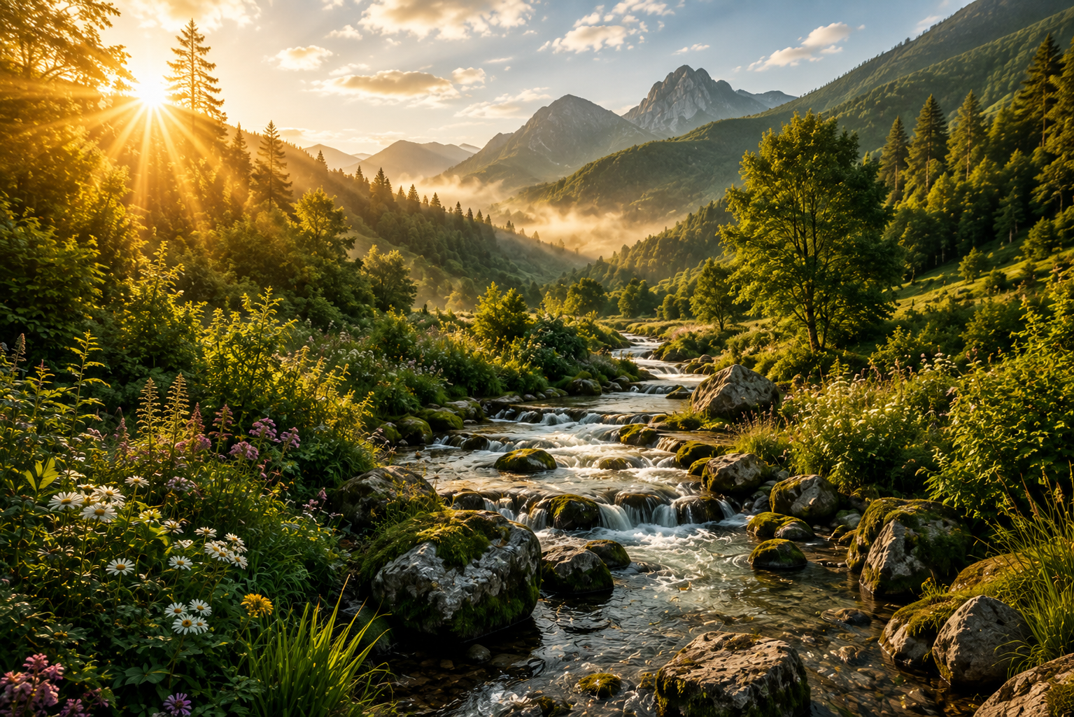 A living natural landscape