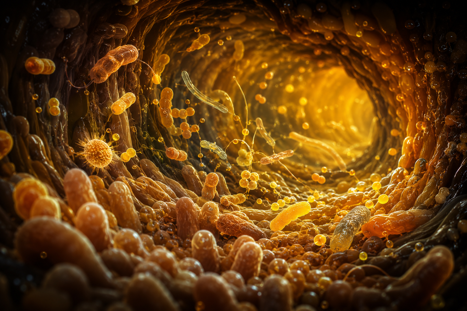Cinematic scientific interpretation of microorganisms within the honeybee gut environment