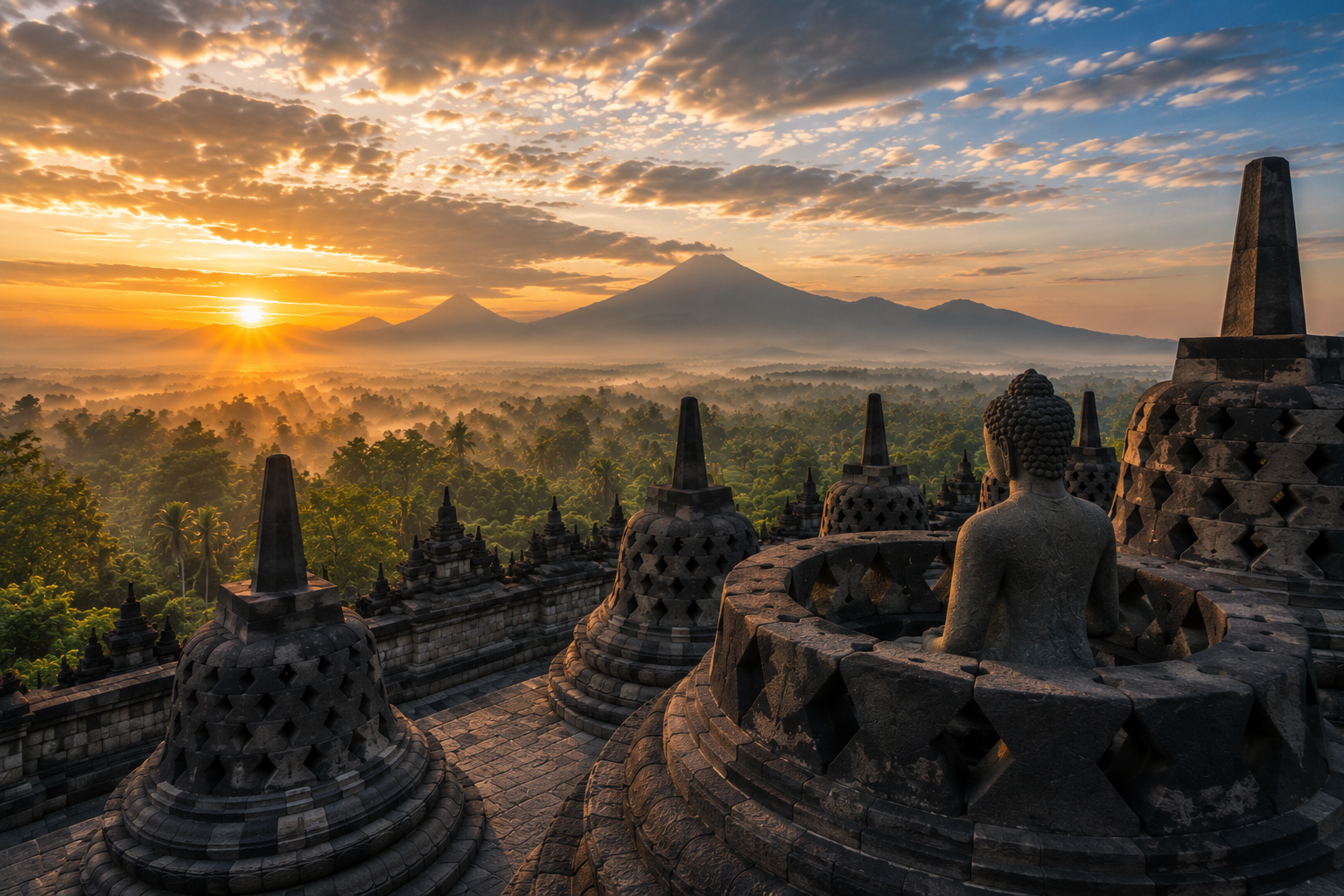 Borobudur heritage detail