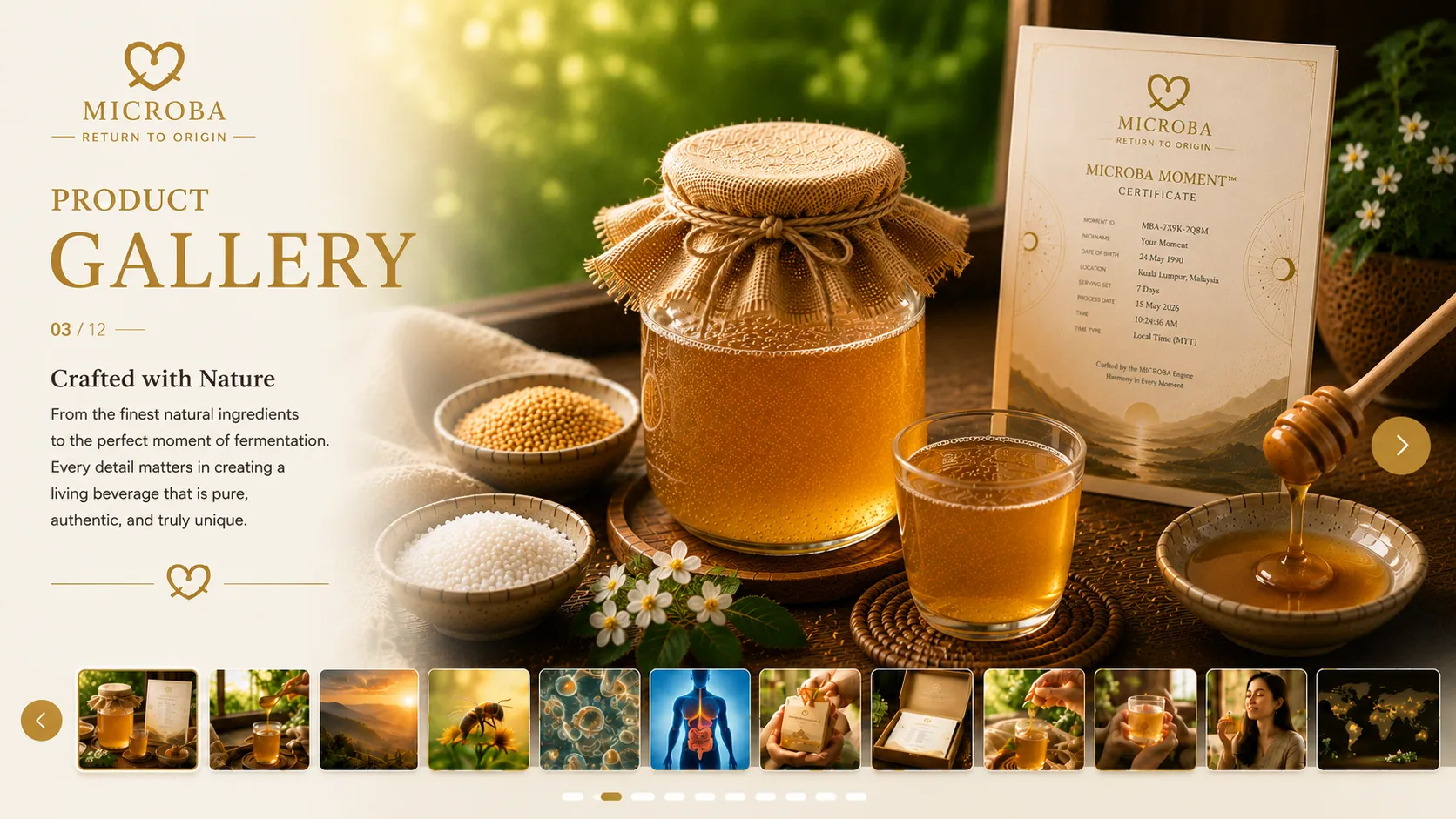 Crafted with Nature